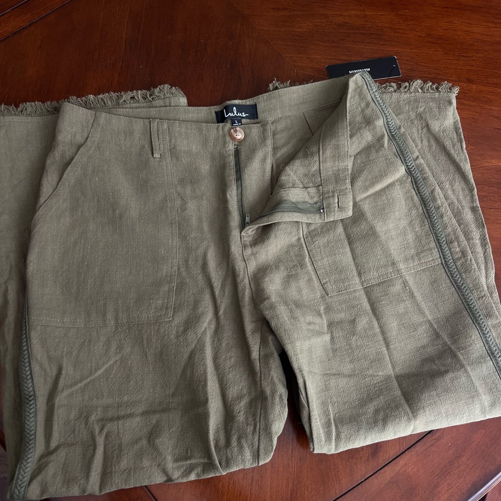 Lulu's Sage Green Men's Chinos